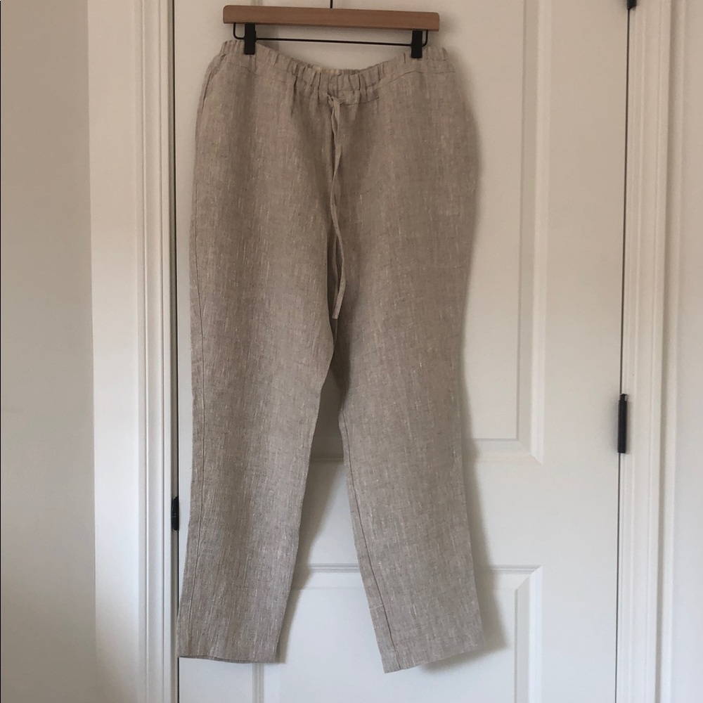 NEW notPERFECTLINEN ATHENS Linen Pants